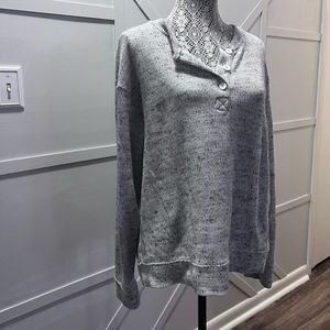 Urban Outfitters Slouchy Knit Quarter Pullover, size large